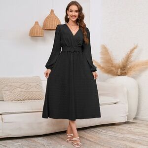Elegant Black Maxi Dress